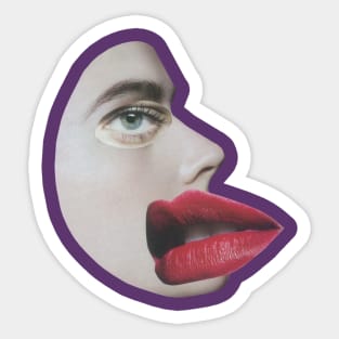 Halfmoon Sticker